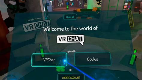 vr chat log in